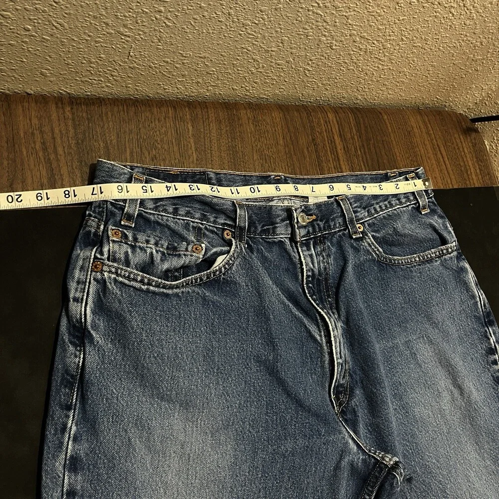 Vintage Levi’s 550 Levi 90s Denim Jeans 36x30 Relaxed Fit Tapered Leg USA Made